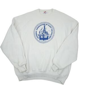 Vintage National Association of Fleet Tug Sailors Graphic Sweatshirt